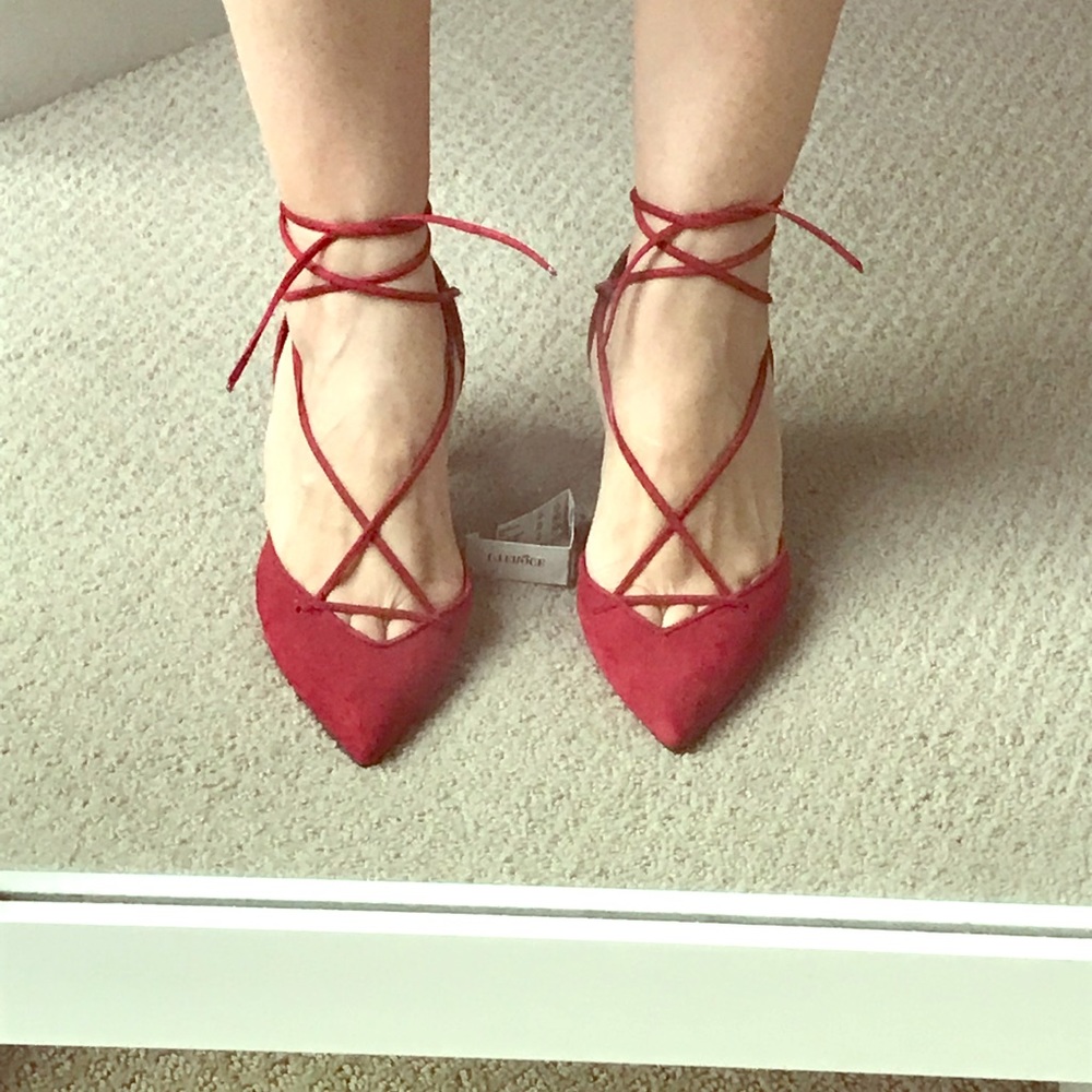 Uterque lace-up heels